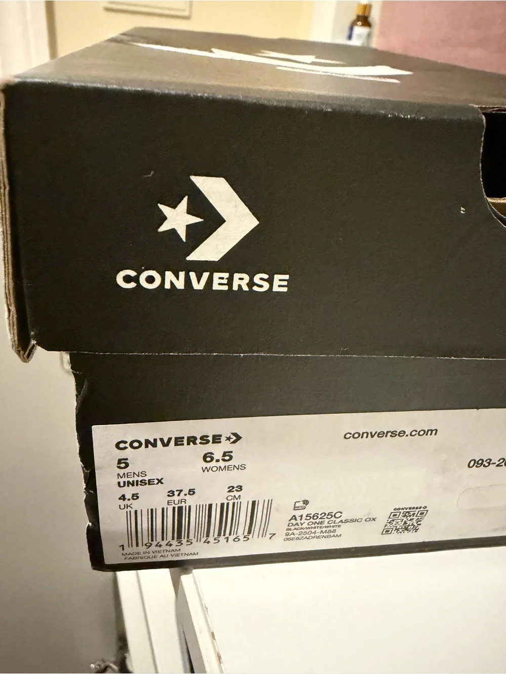 Converse Kids' Day One Low-Top Sneakers - Black & White